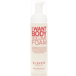 I Want Body Volume Foam 200ml ELEVEN AUSTRALIA