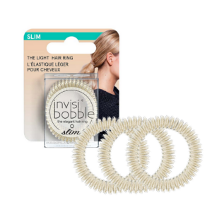 Slim Stay Gold 3pcs INVISIBOBBLE