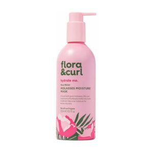 Rose Water Molasses Moisture Mask 300ml FLORA & CURL
