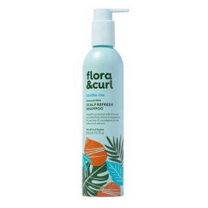 Coconut Mint Scalp Refresh Shampoo 300ml FLORA & CURL