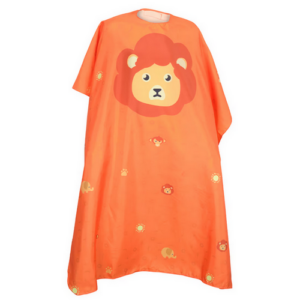 Kids Cutting Cape Leo Orange OLIVIA GARDEN