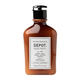Nº107 White Clay Sebum Control Shampoo 250ml DEPOT MALE TOOLS