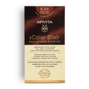 6.44 Dark Blonde Intense Copper Color Elixir APIVITA