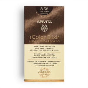8.38 Light Blonde Gold Pearl Color Elixir APIVITA