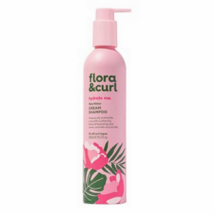 Rose Water Cream Shampoo 300ml FLORA & CURL