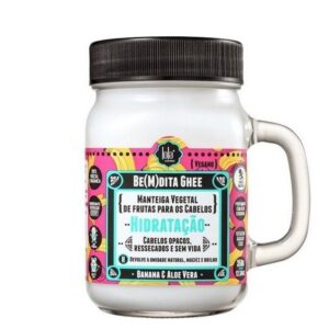 Be(m)dita Ghee Máscara Hidratação Banana e Aloe Vera 350gr LOLA COSMETICS