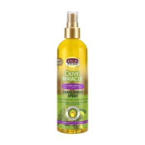 Olive Miracle Extra Shine Braid Sheen Spray 355ml AFRICAN PRIDE