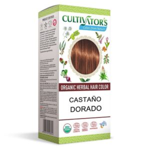 Tinte Orgánico Castaño Dorado 100gr CULTIVATOR'S