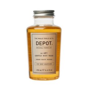 Nº601 Gentle Body Wash Fresh Black Pepper 250ml DEPOT MALE TOOLS