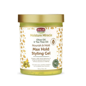 Moisture Miracle Nourish & Hold Max Hold Styling Gel 510gr AFRICAN PRIDE