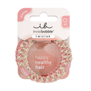 Twistar Blush Braids 3pcs INVISIBOBBLE