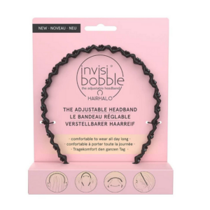 Hairhalo Black Sparkle INVISIBOBBLE