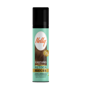 Retoca Raíces Castaño 75ml NELLY