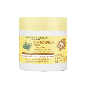 Mascarilla Aloe Vera y Manteca de Karité 400ml SECRET CODE