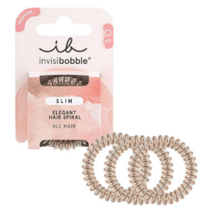 Slim Bronze and Beads 3pcs INVISIBOBBLE