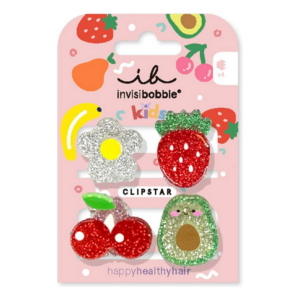 Kids Clipstar Frutti Fun 4pcs INVISIBOBBLE