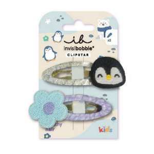 Kids Clipstar Polar Penguin 2pcs INVISIBOBBLE