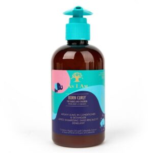 Born Curly Argan Leave-in Conditioner & Detangler 240ml AS I AM