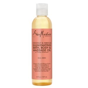 Coconut & Hibiscus Illuminating Bath, Body & Massage Oil 237ml SHEA MOISTURE