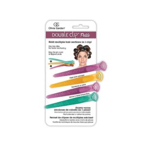 Double Clip 4u Tricolor OLIVIA GARDEN