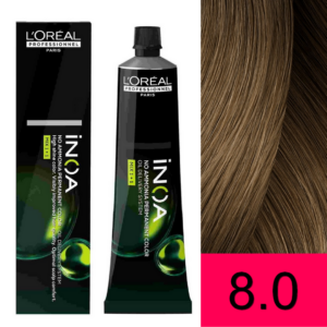 Inoa No Amonia Permanent Color Nº8.0 L'ORÉAL