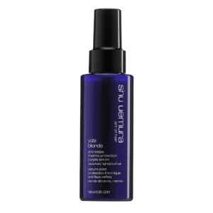 Yubi Blonde Anti-Brass Heat Protection Purple Serum 100ml SHU UEMURA